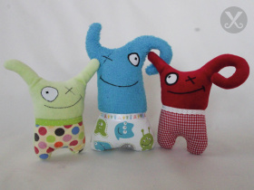 Freche Kuschel-Monster-