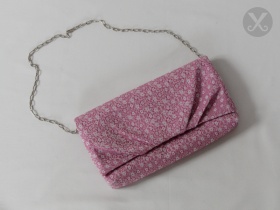 Clutch Rosa Blümchen-