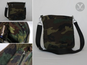 Klappentasche Camouflage-