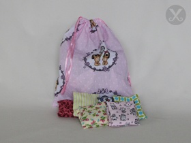 Fühlmemory Hündchen rosa-