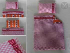 Puppenbettwäsche Rapunzel-